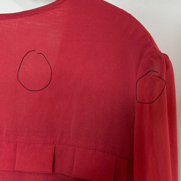 BCBG Generation Red Dress Size Large - Picture 10 of 10